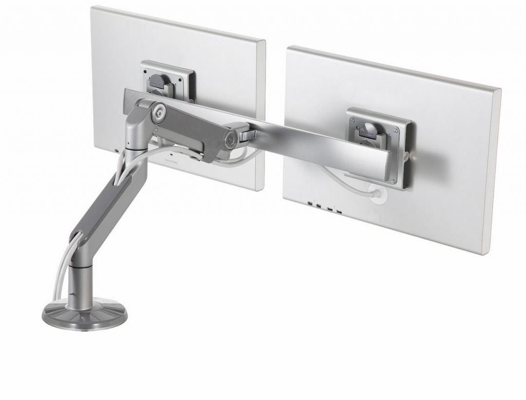 Humanscale M8 Crossbar Dual Monitor Arm