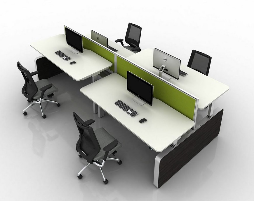Height Adjustable Desk Loctek HAD3C Electric Height Adjustable