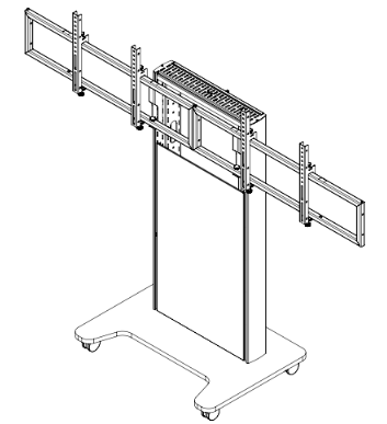 AV/VC One Stand dual screen standard configuration