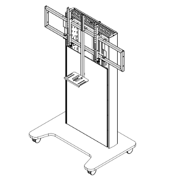 AV/VC One Stand single screen VC configuration