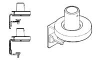 Wishbone Monitor Arm - UNI/HLC/001 - Universal High Load Split Mount Clamp