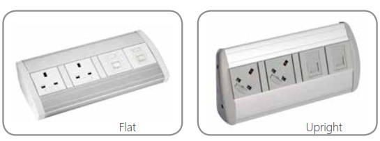 Wedge Power Modules - Flat Or Upright Configuration