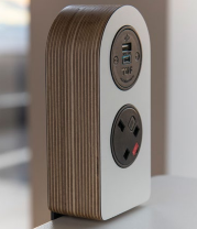 SoloScape Work Booths - Power Module with one power and one twin usb charging socket