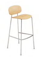 Tubes Diner Chair & High Stool Image
