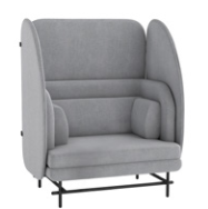 Home Sofas & Booths - high single seater HOMHB1