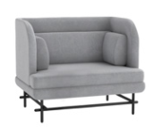 Home Sofas & Booths - low back single seater HOMLB1