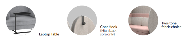 Home Sofas & Booths - Sofa Accessories