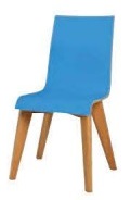 Jig 2-Tone Breakout Chair shown in blue