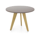 Circular Table 740mm high Tapered Oak Legs