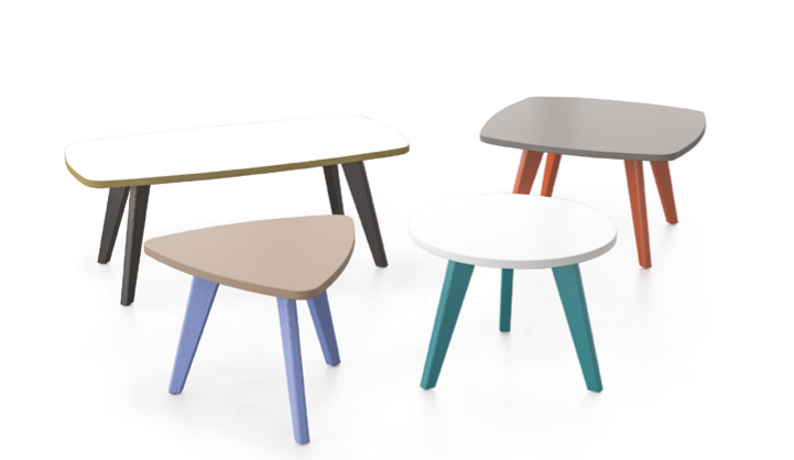 Evolve Colours Coffee Tables circular, square, rectangular and shaped 