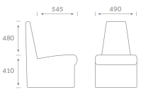 Forum Modular Seating Dimensions FRCONVEX