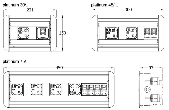  Platinum Power Module Dimensions