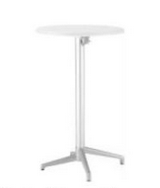 Click Flip Stacking Table - Circular - Poseur Height