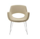 Spekta Chair with a sled base V7268