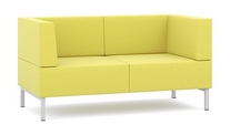 Fence Soft Seating low back two seater sofa FN-02