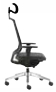 Clipper Task Chair with head rest and height adjustable arms CL760HA