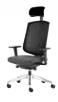 Clipper Task Chair with head rest and multi functional arms CL760MF