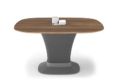 Famiglia Work Table soft square breakout table