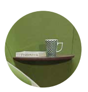 Wyspa Soft Seating - Corner Wall with Side Table