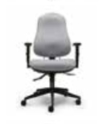 Orthopaedica OC94FDA Fold Down Arms Synchronised Mechanism High Back Larger Seat Width Black Finish