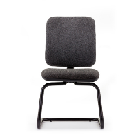 Pluto Task Chair visitor chair, no arms, cantilever frame PT30V