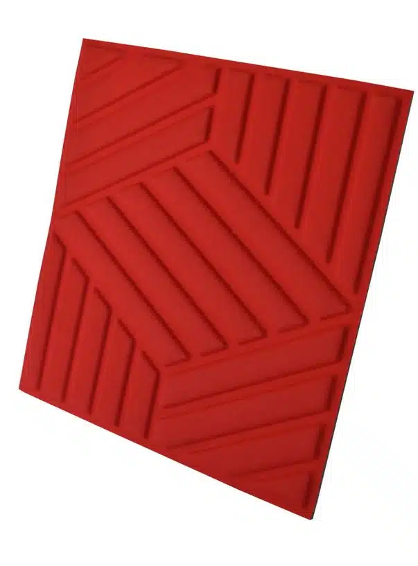 Acoustic Panels Madison modular panel in red
