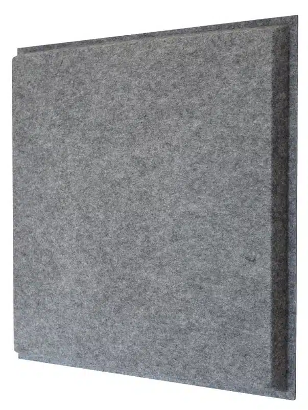 Acoustic Panels Uniko flat faced modular panel in grey
