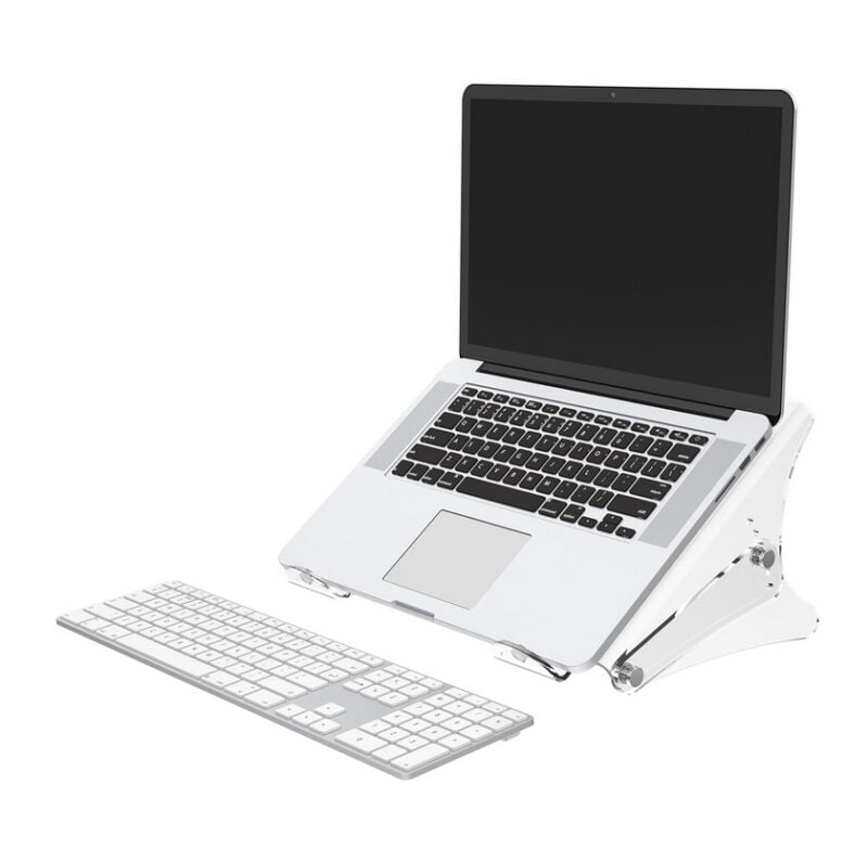 Addit Adjustable Laptop Riser Raises Screen To EyeLevel