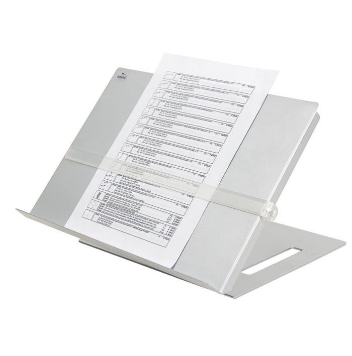 Addit Document Holder 97.402 at low height with slide rule holding a document