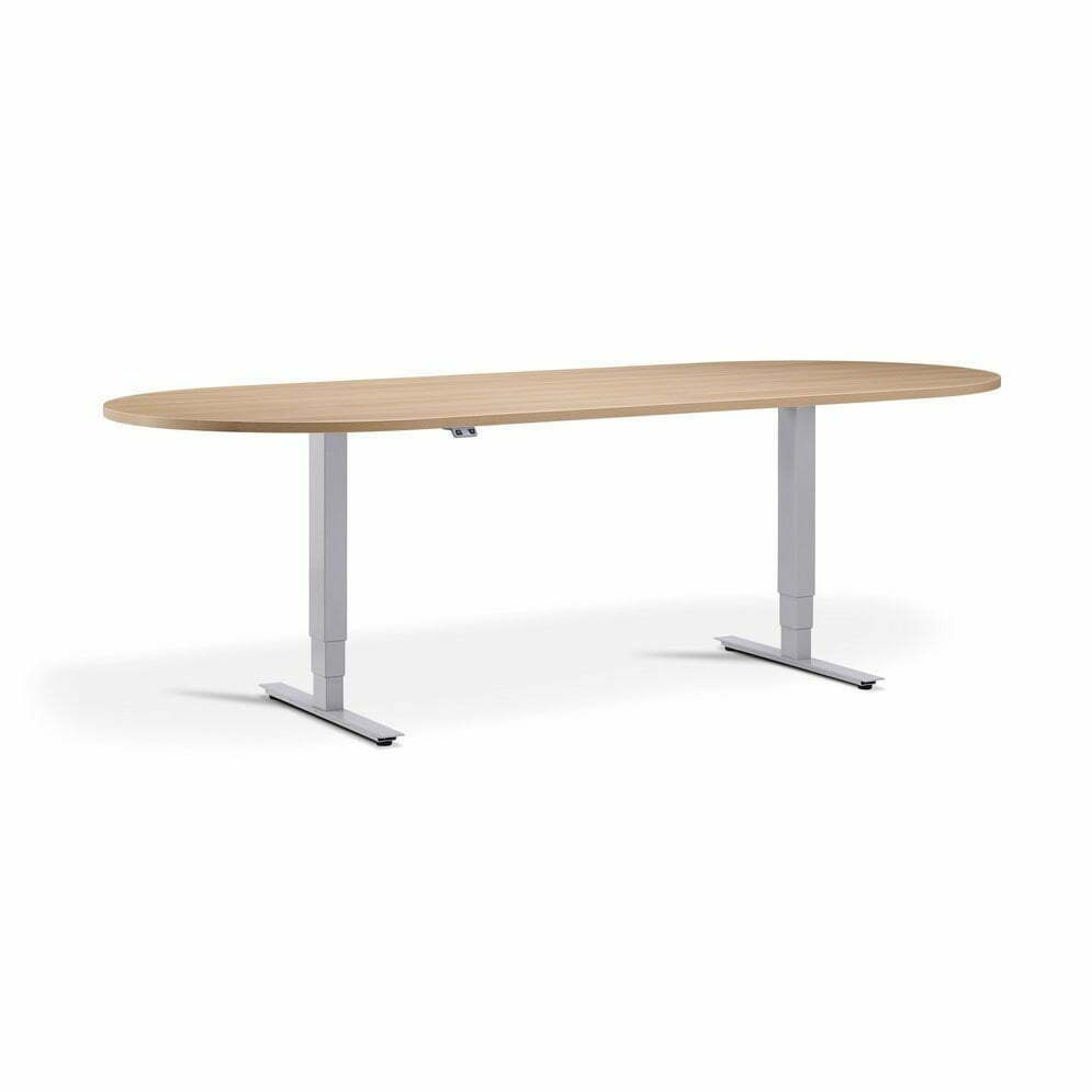 SADVM/D24001000MAP - Advance Sit Stand Meeting Table - D End