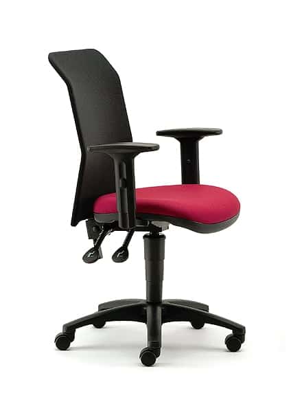 Air Task Chair with mesh back and Height Adjustable Arms AIR03B 