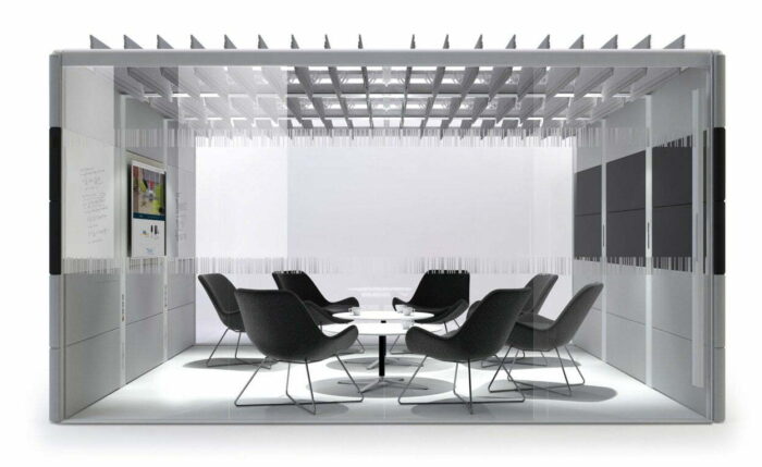Air3 Modular Meeting Rooms - Open Roof And Soft Seating