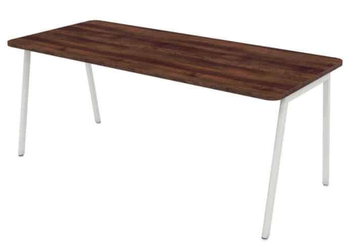 Ascend Desk - meeting table with rectangular shaped top in walnut
