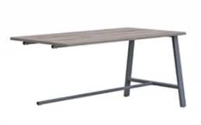 Aspect Tables 800mm deep dining height table extension with A frame