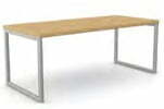 Axiom Table dining height in depths of 800, 1000 and 1200mm and widths of 1200, 1800 and 2200mm