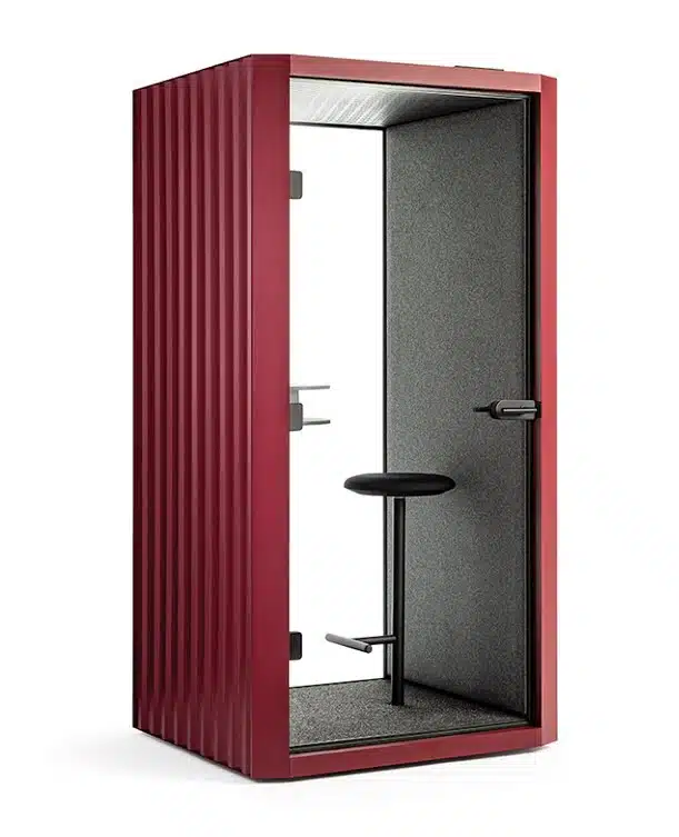 Bbox Acoustic Booth with powder coated trapezoidal sheet outer side panels