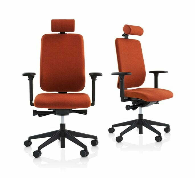 Being Task Chair With Headrest And Arms - Group Of Two
