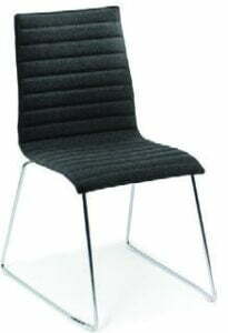 Bjorn BJN22 Sled Base Chair Upholstered Seat & Back Shell