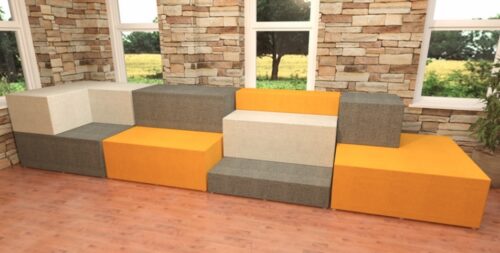 Blockley Tiered Seating | Four Module Shapes | 2 Or 3 Levels