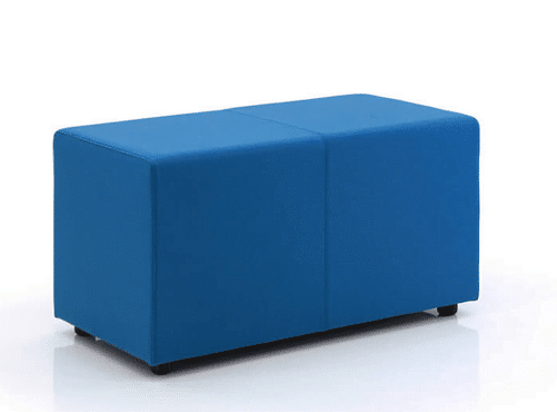 Box-It Modular Seating & Tables 2 seater rectangular seating stool BOX 12