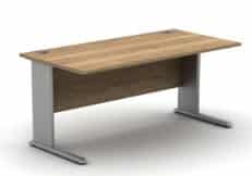Contrax2 Desks And Workstations rectangular desk with cantilever frame