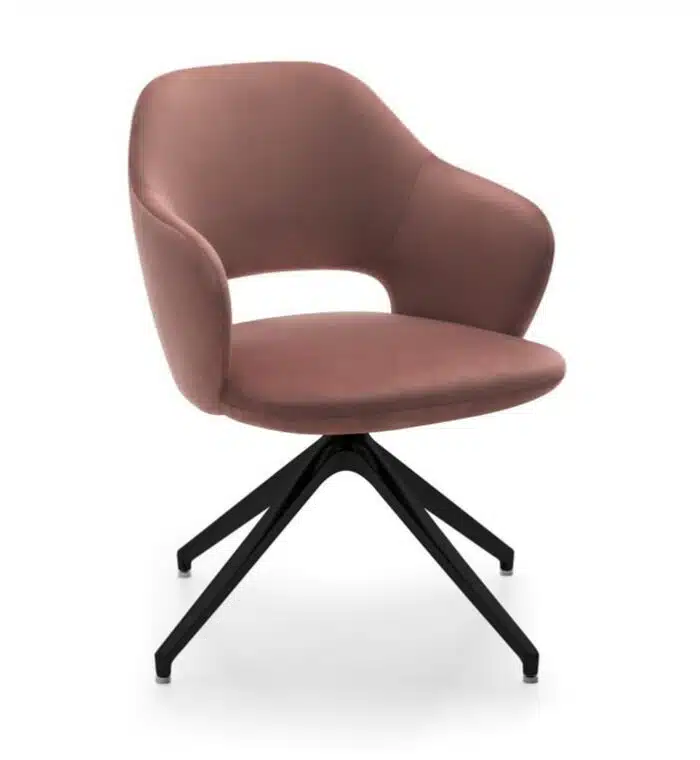 Corex Arm Chair with 4 star black base