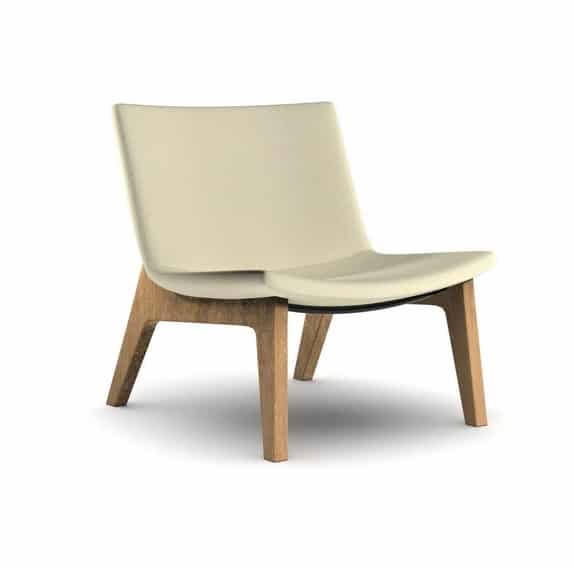 Cortado Seating - wood leg chair CTD03