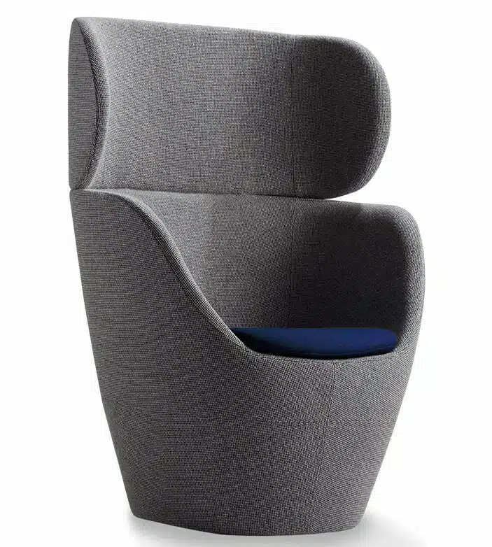 Dixi Chair high back with fixed or swivel base