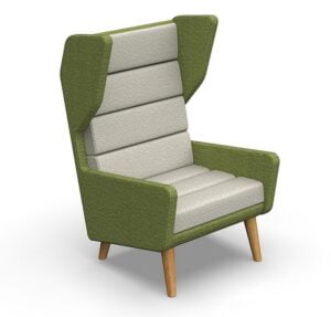 Douglas Soft Seating wing back armchair