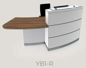 Eclypse Reception Desk - YB1-R