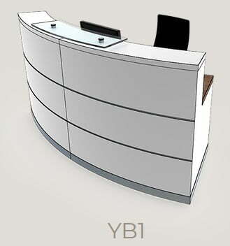 Eclypse Reception Desk - YB1