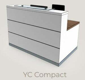 Eclypse Reception Desk - YC Compact