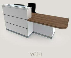 Eclypse Reception Desk - YC1-L
