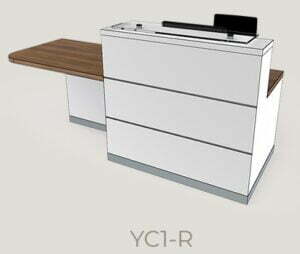 Eclypse Reception Desk - YC1-R